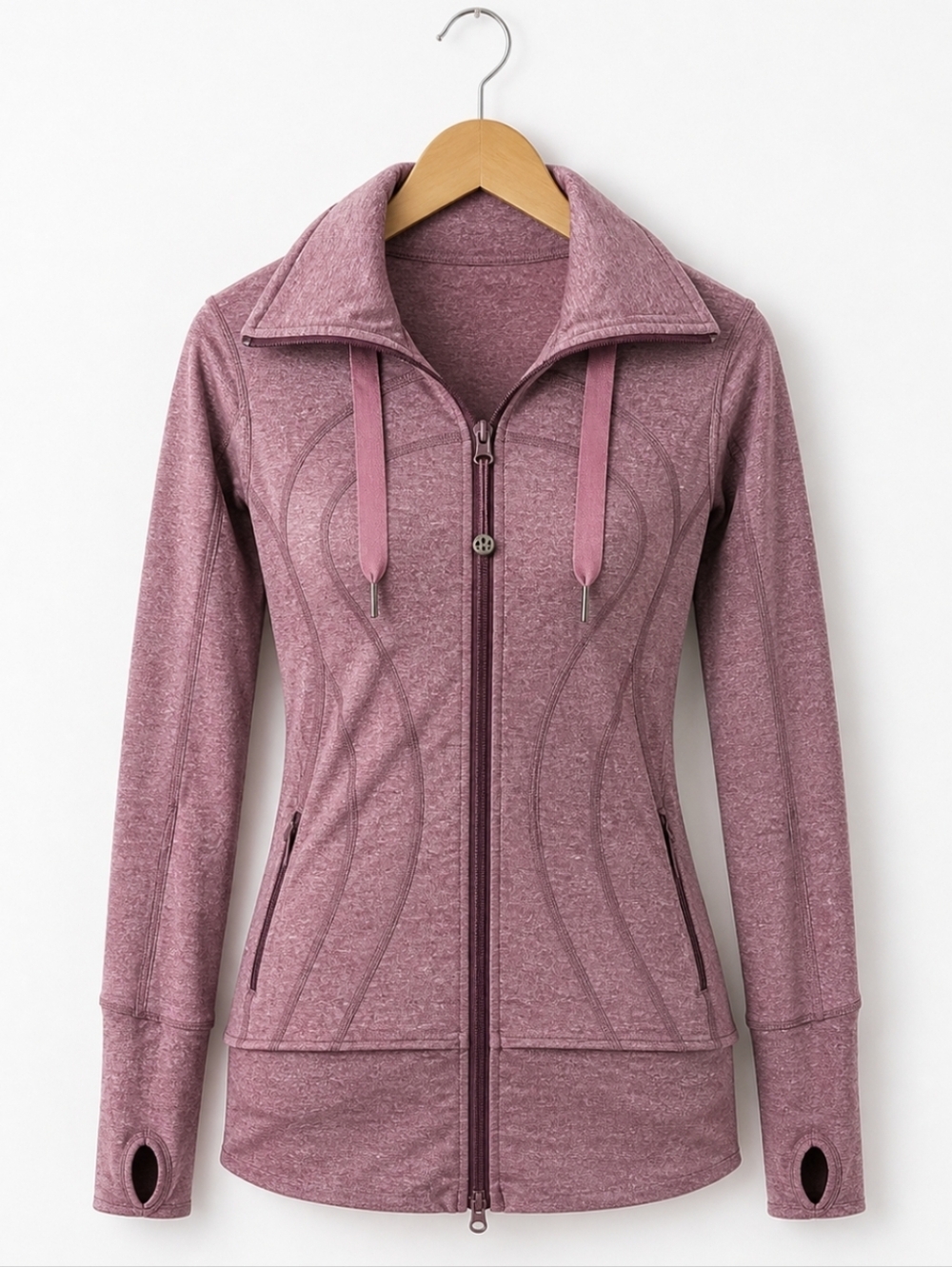 Lululemon Scuba Sweater Long Mauve Size 2